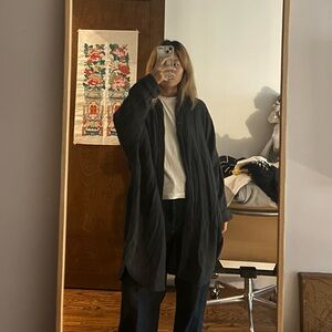 Black Crane Square Shirt